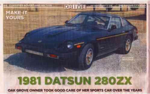 Datsun Z-Series sport, 2-seater (1981)