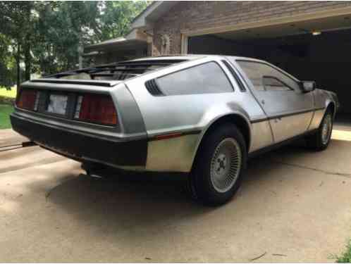 1981 DeLorean stainless