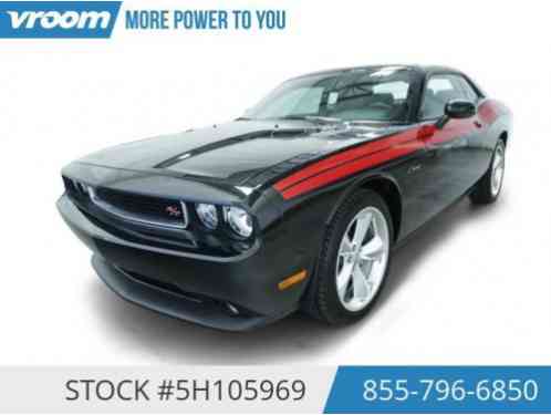 2014 Dodge Challenger R/T Certified 2014 SUNROOF MANUAL 1 OWNER REARCAM