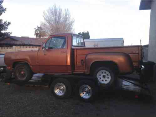 Dodge Other Pickups d100 (1978)