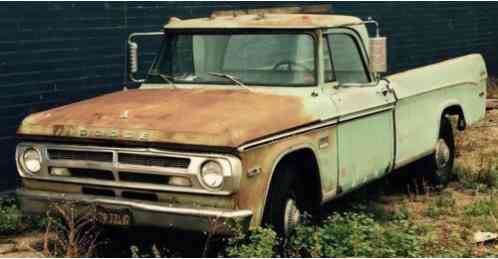 1970 Dodge Other Pickups D200 Adventurer Pickup Camper Special