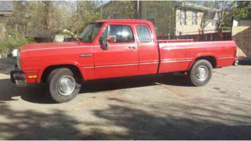 Dodge Other Pickups Extended Cab LE (1993)