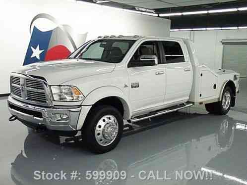 2011 Dodge Ram 4500 LARAMIE CREW 4X4 DIESEL HAULER