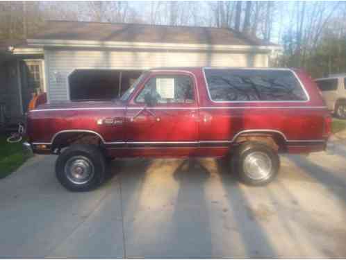 1987 Dodge Ramcharger