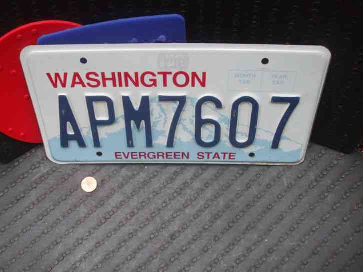 look up license plate number washington state