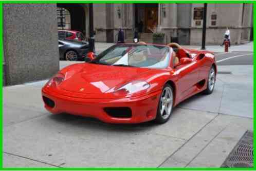 2005 Ferrari 360 2005 Ferrari 360 Spider F1 Last Year of 360!!