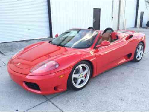 Ferrari 360 2dr Convertible (2003)