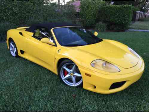 Ferrari 360 360 F-SPIDER (2002)