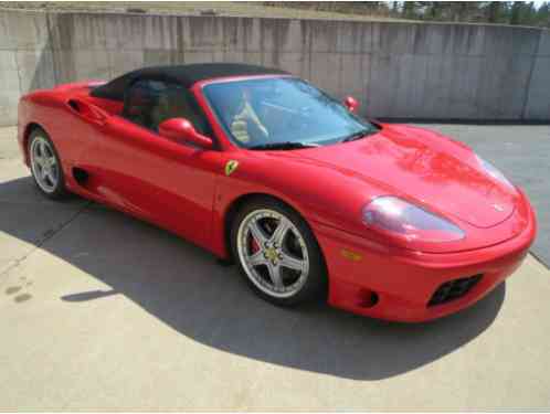 2004 Ferrari 360 360 MODENA SPIDER