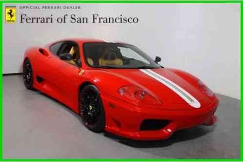 2004 Ferrari 360 Challenge Stradale in Rosso Scuderia/Beige