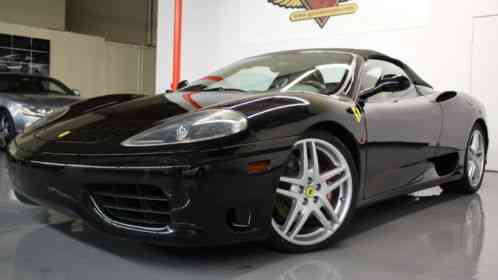 2002 Ferrari 360 Spider