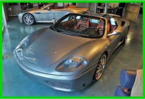 2003 Ferrari 360 SPIDER 6SP