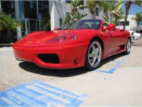 Ferrari 360 Spider F-1 (2004)