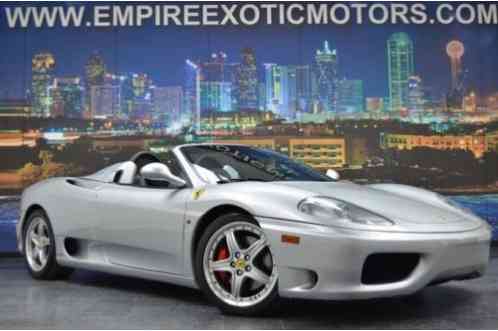 2004 Ferrari 360 Spider F1