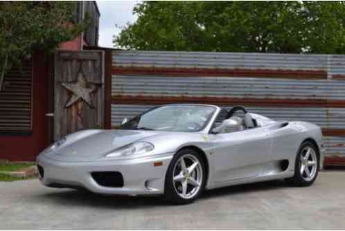 Ferrari 360 Spider F1 (2002)