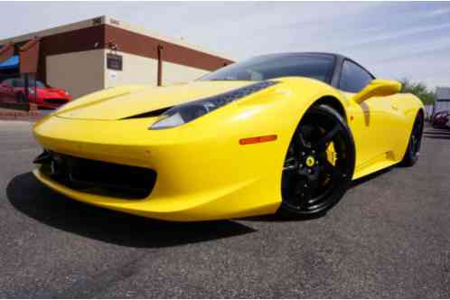 2012 Ferrari 458 Base Coupe 2-Door