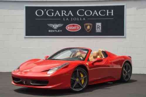 Ferrari 458 2dr Convertible (2013)