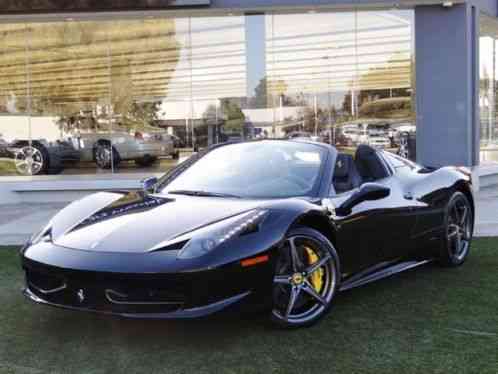 Ferrari 458 2dr Convertible (2013)