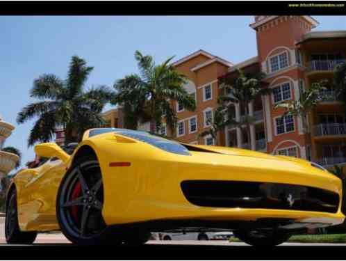 2012 Ferrari 458 Spider