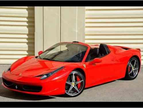 Ferrari 458 Spider! 650 Miles! (2012)