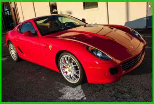 2008 Ferrari 599 Ferrari 599 GTB Fiorano F1, Nicely Optioned