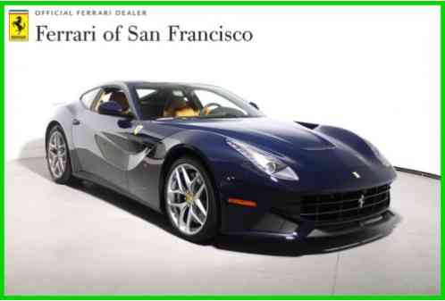 2015 Ferrari F12berlinetta Blue Pozzi over Cuoio Customer Tailored Berlinetta