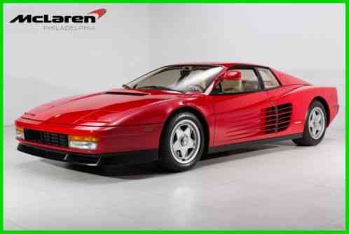 1986 Ferrari Testarossa Flying Mirror