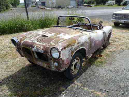 1956 Fiat 1100 TV Spider Transformabile Pininfarina Spyder