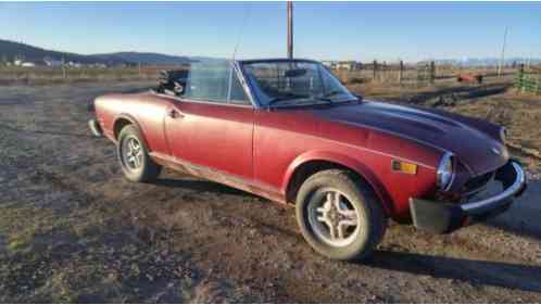 1975 Fiat 124 Spider