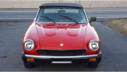 Fiat 124 spider (1979)