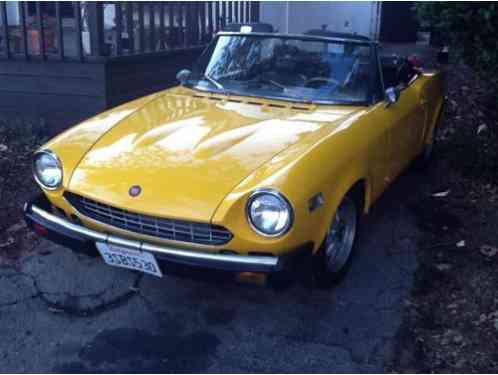 Fiat 124 Spider (1978)