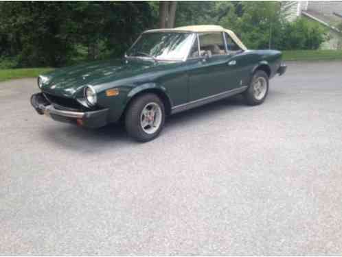 1978 Fiat 124 Spider