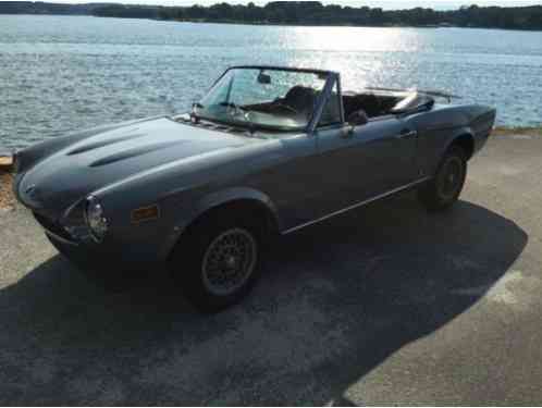 Fiat 124 SPIDER PININFARINO EDITION (1978)