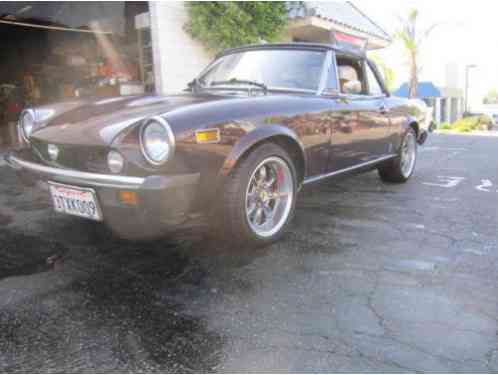 1978 Fiat 124 Spider