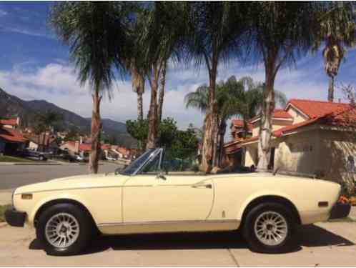 1978 Fiat 124 Sport Spider