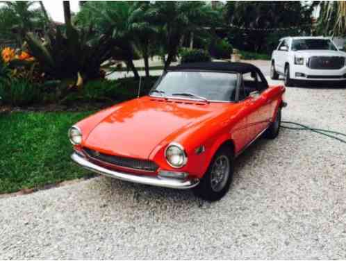 Fiat 124 Sport Spider (1972)