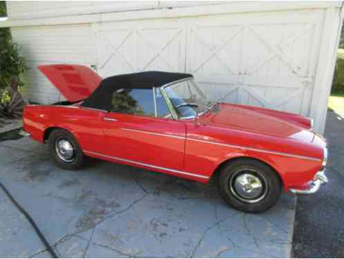 1966 Fiat 1500 cabriolet 1500