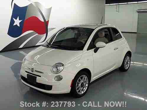 2012 Fiat 500 2012 POP 5-SPEED CRUISE CTRL ALLOYS 29K MILES