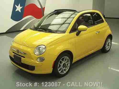 Fiat 500 POP CABRIOLET 5SPEED (2012)