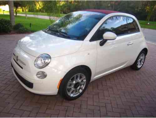 2012 Fiat 500 2D Convertible