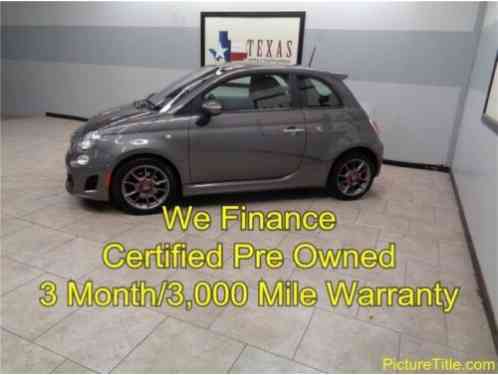 2013 Fiat 500 Abarth 5 Spd 1 Owner