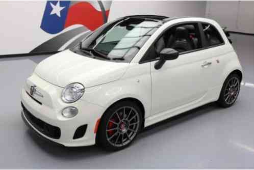 2013 Fiat 500 ABARTH CABRIOLET TURBO 6-SPEED LEATHER