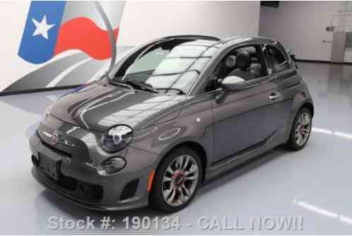 2014 Fiat 500 C GQ CONVERTIBLE TURBO 5-SPD LEATHER