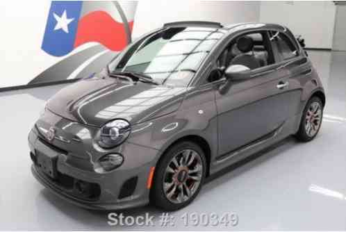 2014 Fiat 500 C GQ EDITION CONVERTIBLE 5SPD HTD SEATS