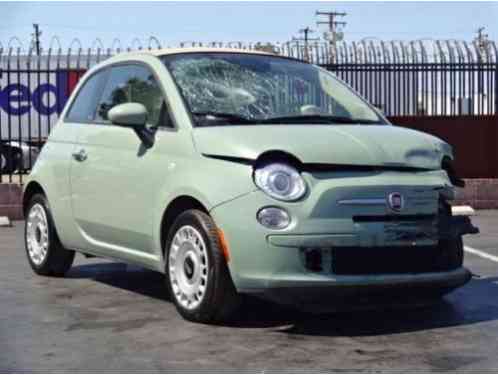 Fiat 500 c Pop Convertible (2015)