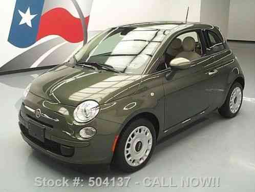 2015 Fiat 500 POP HATCHBACK 5-SPEED CD AUDIO