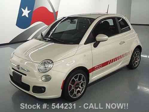 Fiat 500 SPORT 5-SPEED HTD LEATHER (2013)