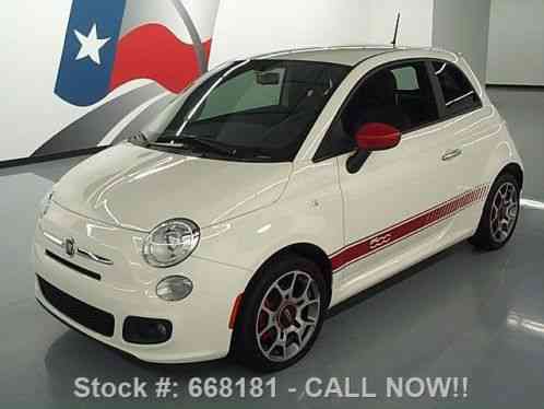 Fiat 500 SPORT 5-SPEED SPORT SEATS (2013)