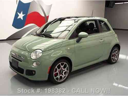 Fiat 500 SPORT AUTO SUNROOF SPOILER (2012)