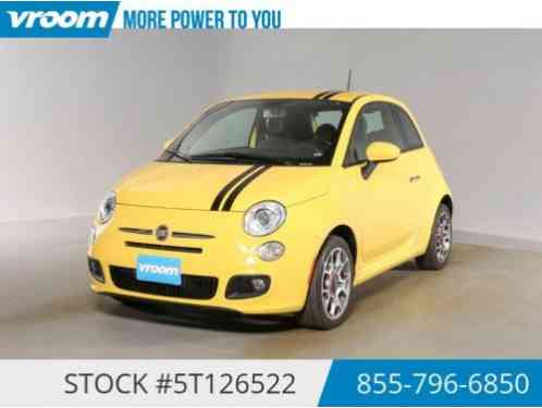 2012 Fiat 500 Sport Certified 2012 47K MILES 1 OWNER MANUAL USB